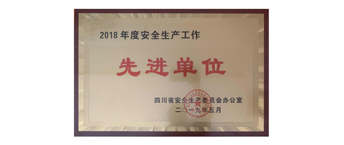 云顶国际集团获评2018年度安全出产先进单元