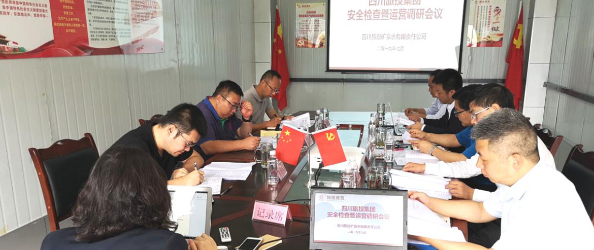 集团辅导赴云顶国际商贸安全出产查抄及运营调研