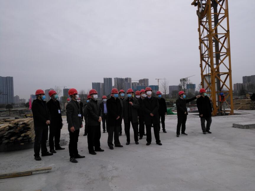 云顶国际集团党委书记、董事长任丁率队 赴金牛宾馆查抄工程复工工作