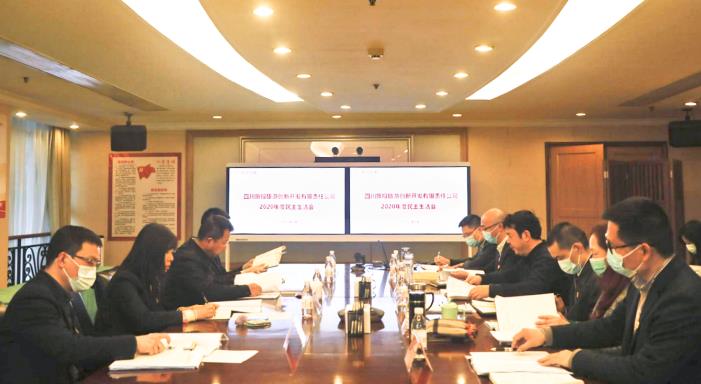 集团辅导督导云顶国际创新公司2020年辅导干部民主生涯会