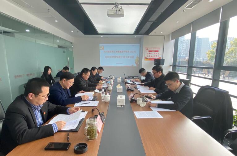 集团辅导赴云顶国际商汇物业公司督导2020年度辅导班子民主生涯会