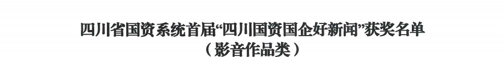 四川省云顶国际集团荣获首届“四川国资国企好新闻”银铜两奖