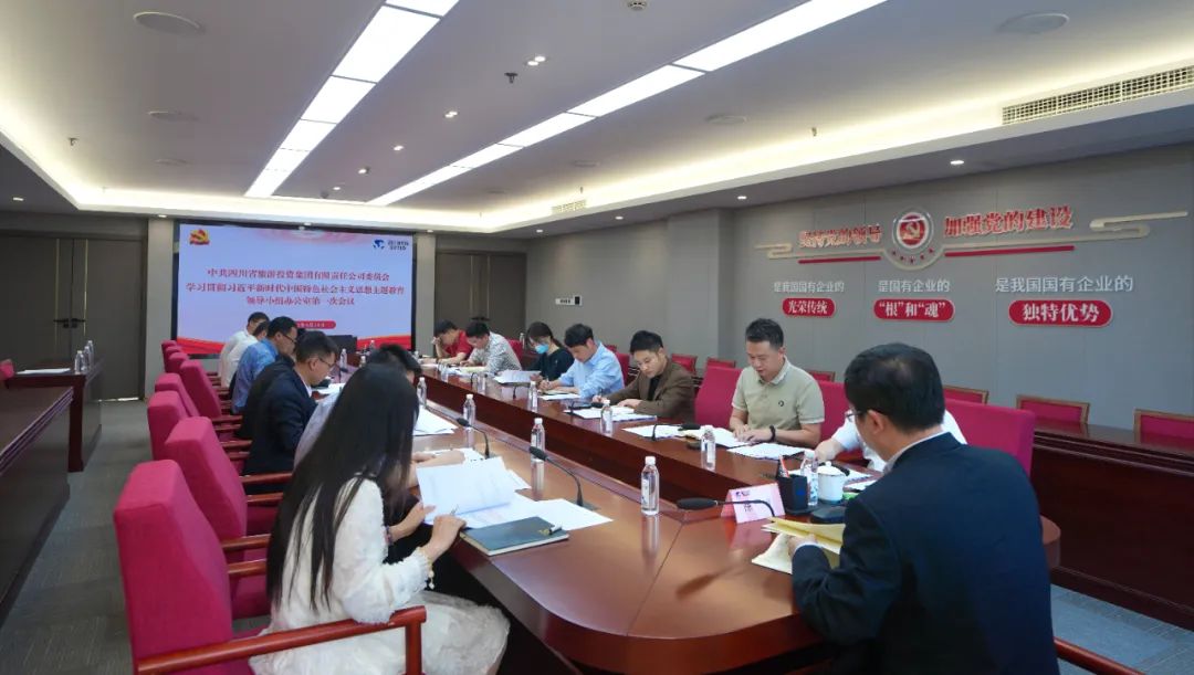 云顶国际集团党委进建贯彻习近平新时期中国特色社会主义思想主题教育辅导幼组办公住宅一次会议召开