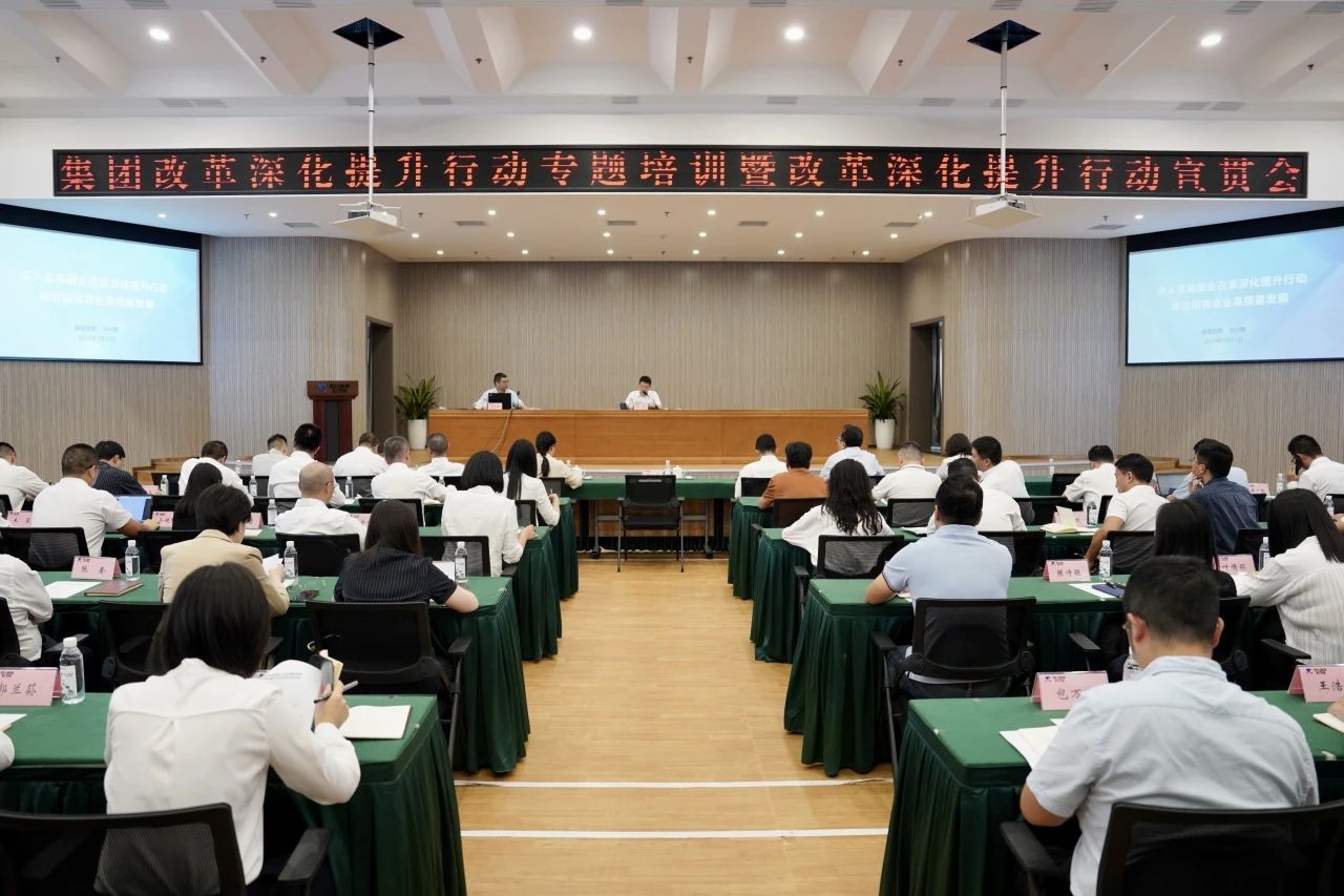 省云顶国际集团召开鼎新深入提升行动专题培训暨鼎新深入提升行动宣贯会