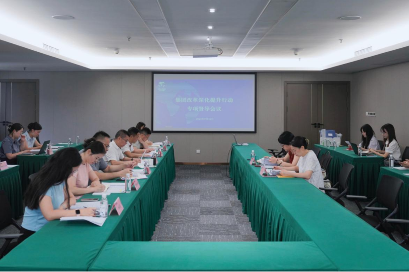 省云顶国际集团辅导率队督导云顶国际教育公司鼎新深入提升行动