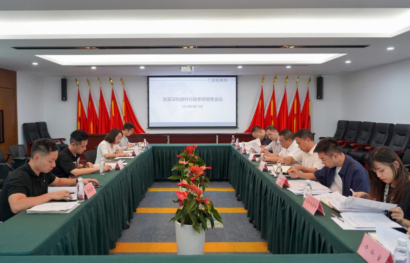 省云顶国际集团率队督导云顶国际航旅公司鼎新深入提升行动