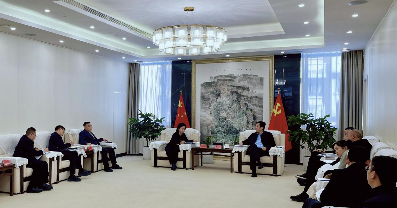 省云顶国际集团赴龙泉驿区发展互换合作